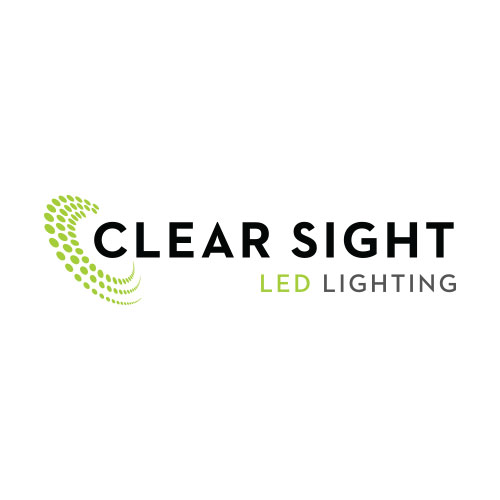 Clear Sight LED Lighting logo Design