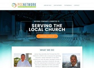 The PCC Network Website Design