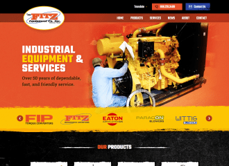 Fitz Equipment Manufacturing new website