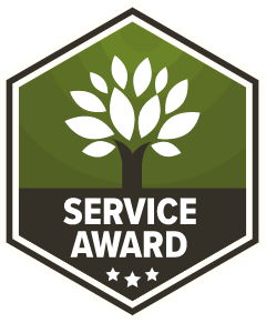 2022 Employee Service Award Badge